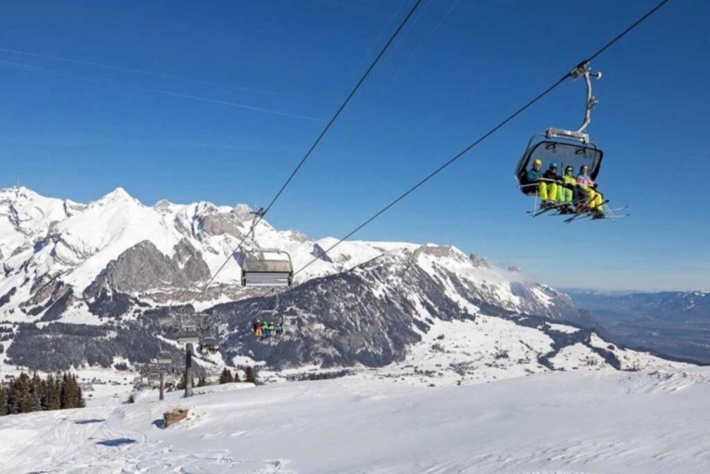 Beautiful Chalet On The Piste In Swiss Alps Alt St. Johann Eksteriør billede